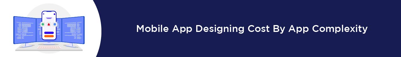 mobile app designing cost by app complexity